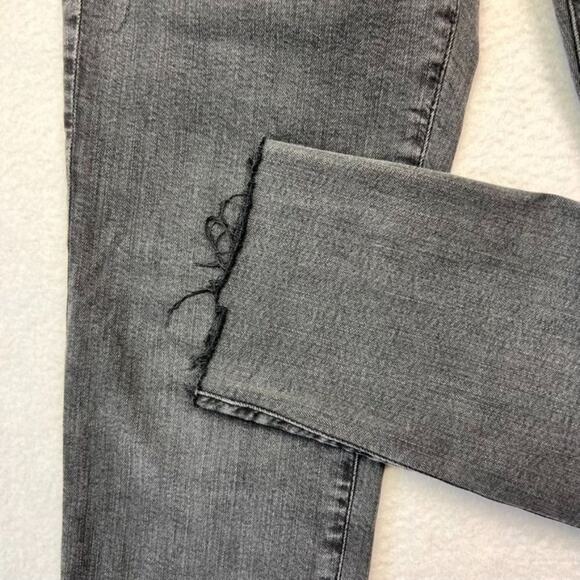 AG Adriano Goldschmied Jeans Women's Size 28 R Black The Stevie Slim Straight - Picture 11 of 11